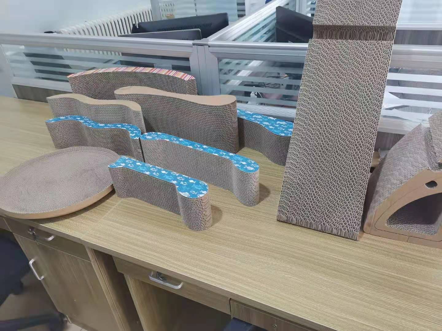 貓抓板瓦楞紙切割——數控線絲鋸